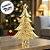Enfeite de Natal em Cerâmica - Árvore Ouro - 28x20x5,5cm - 1 unidade - Cromus - Rizzo - Imagem 4