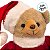 Enfeite Decorativo de Natal - Ursa Mamãe Noel - 25x24,5x16cm - 1 unidade - Cromus - Rizzo - Imagem 3