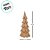 Enfeite Decorativo de Natal em Madeira - Árvore Marrom 30,7x14cm - 1 unidade - Cromus - Rizzo - Imagem 4