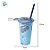 Copo de Plástico com Tampa e Canudo - Stitch Orelha - 500ml - 1 unidade - Disney Original - Rizzo - Imagem 3