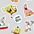Mini Personagens Decorativos - Bob Esponja - 7x8cm - 12 unidades - Regina - Rizzo - Imagem 2