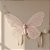 Enfeite Decorativo para Pendurar - Borboleta Rosa Bebê - 36x50x8cm - 1 unidade - FlorArte  - Rizzo - Imagem 1