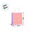 Sacola de Papel - Candy Rosa - M 26x19,5x9,5cm - 10 unidades - Cromus - Rizzo - Imagem 3