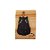 Carimbo de Madeira Artesanal - Gato Preto de Natal - Cod.RL-111 P - 1 unidade - Rizzo - Imagem 1