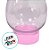 Mini Baleiro Ovo com Tampa Rosa Bebe - 7,5x5cm - 10 unidades - Rizzo - Imagem 2
