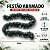 Festão Aramado Decorativo De Natal - Verde Escuro Nevado - 15cmx2m - 1 unidade - Rizzo - Imagem 2