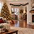 Festão Aramado Decorativo De Natal - Noel - Verde Escuro Nevado - 7x200cm - 1 unidade - Rizzo - Imagem 6
