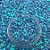 Mini Confete Glitter Azul Bebe - Estrela - 25g - 1 unidade - Rizzo - Imagem 1