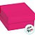 Mini Caixa Quadrada com Tampa - Pink Core - 10 unidades - Cromus - Rizzo - Imagem 2