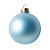 Bolas De Natal - Fosca Azul Claro - 15cm - 1 unidade - Rizzo - Imagem 1