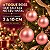 Bolas De Natal - Fosca Rose - 4 unidades - Rizzo - Imagem 4