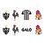 Pick Decorativo para Doces - Atlético Mineiro - 12x5,5cm - 8 unidades - Regina - Rizzo - Imagem 1