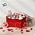 Caixa de Papel Rígido Coração - Amore - 14x14x10x4,5cm - 1 unidade - Regina - Rizzo - Imagem 3
