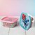 Conjunto 2 Potes Quadrados - Stitch e Angel - 580ml - 1 unidade - Disney Original - Rizzo - Imagem 1