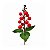 Pick Decorativo de Natal - Galho com Azevinho - 19x6cm - 1 unidade - Rizzo - Imagem 3