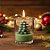 Vela Decorativa de Natal - Árvore de Natal - 6x5cm - 1 unidade - Rizzo - Imagem 1