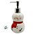Porta Sabonete Liquido de Natal - Boneco De Neve - 18x7,5cm  - 1 unidade - Rizzo - Imagem 2