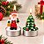 Velas Decorativa de Natal - Dupla Natalina Papai Noel e Pinheiro - 6x5cm - 1 unidade - Rizzo - Imagem 1
