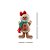 Enfeite de Pendurar de Natal - Boneco Gingerbread com Laço e Cachecol - 7x11x3cm - 1 unidade - Cromus - Rizzo - Imagem 3