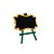 Lousa Decorativa em MDF Copa - Amarelo Escuro e Verde - 20x24cm - 1 unidade - Rizzo - Imagem 4