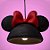 Luminária Pendente Orelhas Minnie Preto - 1 unidade - Disney Original - Usare - Imagem 1