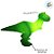 Luminária Rex - Toy Story - 28cm - 1 unidade - Disney Original - Usare - Imagem 4