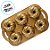 Forma Para 6 Mini Bolos - Swirl Bundtlette - 700ml - 1 unidade - Rizzo - Imagem 2