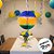 Globo de Papel Bandeira do Brasil - Copa do Mundo - 13cm - 1 unidade - GiroToy - Rizzo - Imagem 4