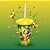Copo com Tampa e Canudo - Brasil Copa do Mundo Amarelo - 700ml - 1 unidade - Rizzo - Imagem 1