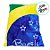 Almofada Decorativa Bandeira do Brasil - Copa do Mundo - 25x35x12cm - 1 unidade - Rizzo - Imagem 2