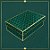 Caixa Retangular com Tampa - Royal Verde - 20x15x7cm - 5 unidades - Regina - Rizzo - Imagem 1