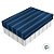 Caixa Retangular com Tampa - Elegance Azul - 20x15x7cm - 5 unidades - Regina - Rizzo - Imagem 2
