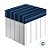 Caixa Cubo - Elegance Azul - 11x11x11cm - 5 unidades - Regina - Rizzo - Imagem 2