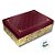 Caixa Retangular com Tampa - Royal Marsala - 27x10x21cm - 5 unidades - Regina - Rizzo - Imagem 2