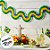 Guirlanda Margarida de Papel Seda - Bandeira do Brasil - 87cm - 1 unidade - GiroToy - Rizzo - Imagem 4