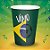 Copo de Papel - Brasil Copa do Mundo - 330ml - 8 unidades - Cromus - Rizzo - Imagem 1