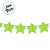 Faixa Decorativa - Estrela Verde 3D - 3,6m - 1 unidade - Cromus - Rizzo - Imagem 2
