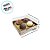 Caixa Para 4 Doces com Tampa Cristal - Gourmet - 9x9x4,5cm - 5 unidades - Regina - Rizzo - Imagem 3
