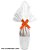 Kit Ovo no Copo Laranja (Saco Express + Papel Chumbo + Laço Fácil) - 1 unidade - Rizzo - Imagem 1