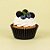 Forminha Para Cupcake Impermeável - Preto - 5x3,5cm - 45 unidades - Regina - Rizzo - Imagem 1