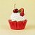 Forminha Para Cupcake Impermeável - Vermelha - 5x3,5cm - 45 unidades - Regina - Rizzo - Imagem 1