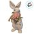 Enfeite Decorativo de Páscoa - Coelho de Pé com Filhote na Cesta - 15x40x20cm - 1 unidade - Cromus - Rizzo - Imagem 5