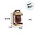 Caixa New Maleta para Ovo de 250g com Visor - Kraft Doçura - 6 unidades - Cromus - Rizzo - Imagem 3