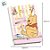 Caderno de Adesivos - Ursinho Pooh - 200 Itens - Disney Original - 1 unidade - Rizzo - Imagem 3