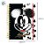 Caderno Smart Univ. Com Folhas Reposicionáveis - Mickey Mouse Preto e Branco - 10 Divisórias - 20x27cm - Disney Original - Imagem 3