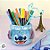 Porta Objetos Fluffy - Stitch - 11x11cm - Disney Original - 1 unidade - Rizzo - Imagem 2