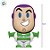 Borracha Escolar 3D - Buzz Lightyear - Toy Story - Disney Original - 1 unidade - Rizzo - Imagem 3