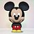 Borracha Escolar 3D - Mickey Mouse - Disney Original - 1 unidade - Rizzo - Imagem 1