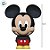 Borracha Escolar 3D - Mickey Mouse - Disney Original - 1 unidade - Rizzo - Imagem 3