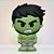 Borracha Escolar 3D - Hulk - Vingadores - Disney Original - 1 unidade - Rizzo - Imagem 1